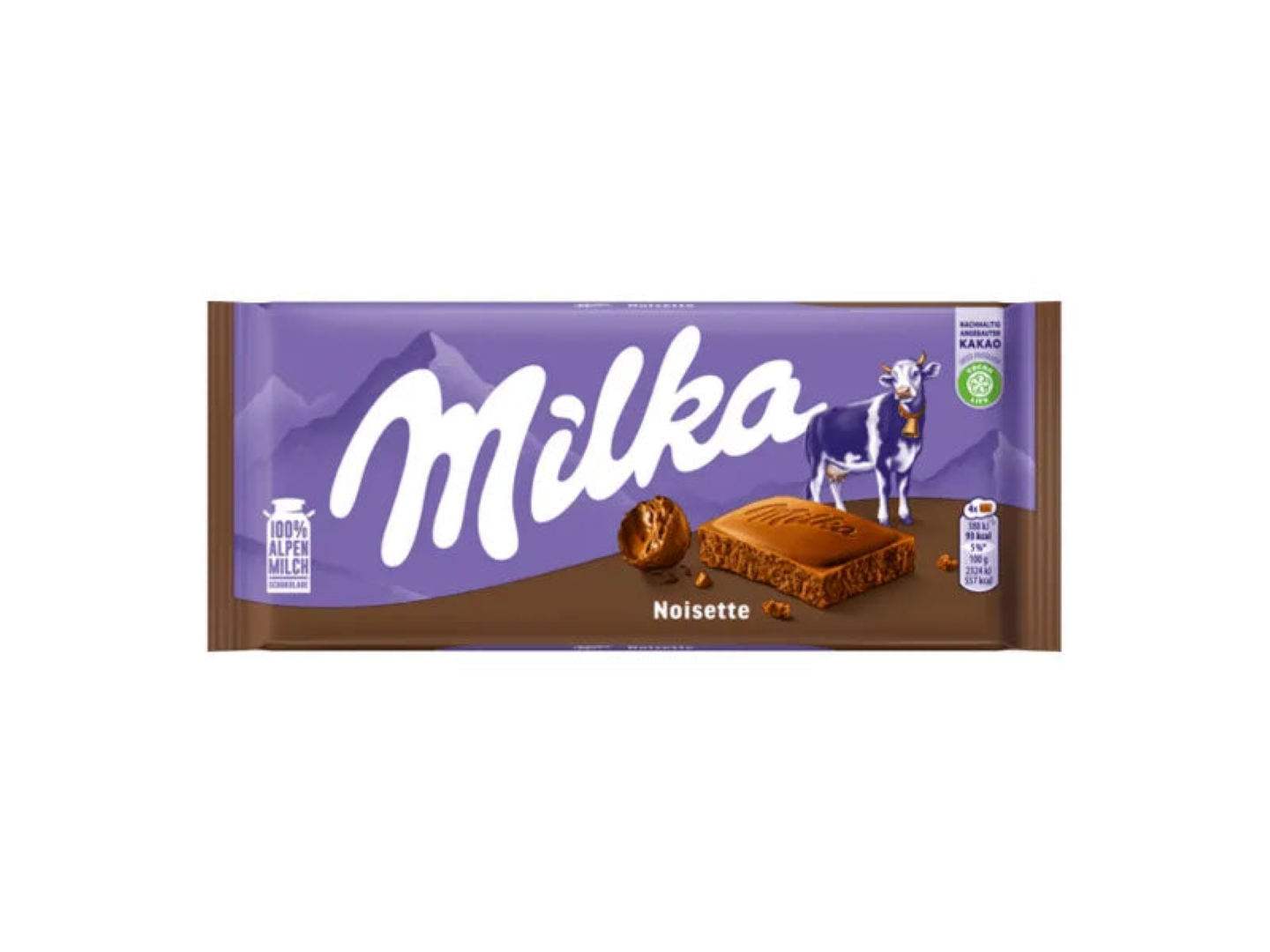 MILKA NOISETTE CHOCOLATE 100G